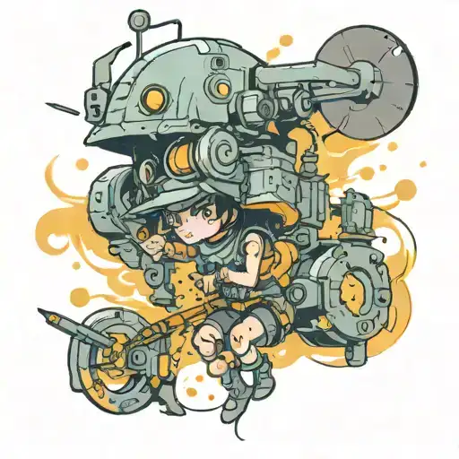 Risk Of Rain 2 tattoo design idea