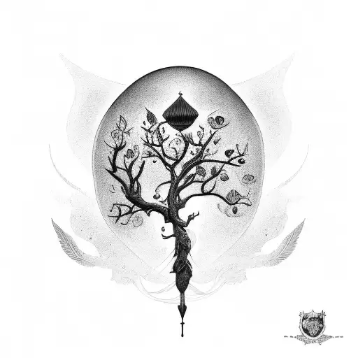 amor y libertad tattoo design idea