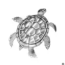 turtle tattoo design idea