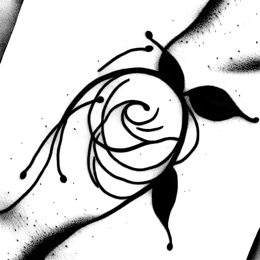 Bean tattoo design idea