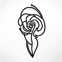 Bean tattoo design idea