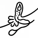 Bean tattoo design idea