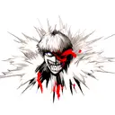 ken kaneki tattoo design idea