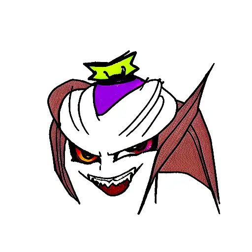 shaco demoníaco tattoo design idea