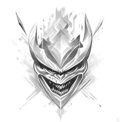 shaco tattoo design idea