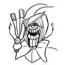 shaco tattoo design idea