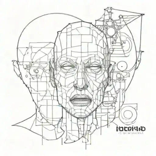 radiohead the bends tattoo design idea