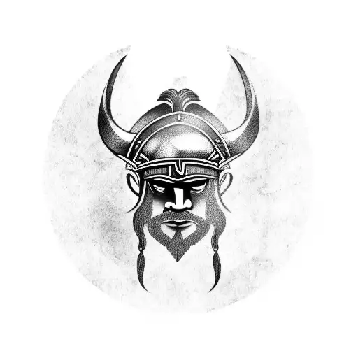 ancient viking tattoo that represents a 1st born son tattoo design idea