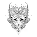 jinx tattoo design idea