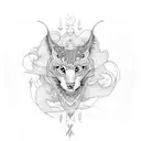 jinx tattoo design idea