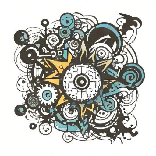 Adhd tattoo design idea