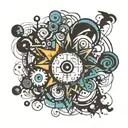 Adhd tattoo design idea