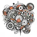 Adhd tattoo design idea