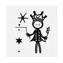 little prince tattoo design idea