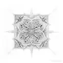 renaissance ceiling  tattoo design idea