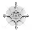 renaissance ceiling  tattoo design idea