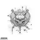 "I am currently under construction, thank you for your patience." tattoo design idea