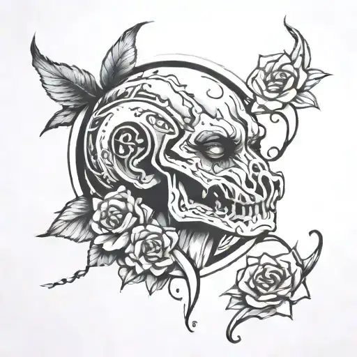 loneliness tattoo design idea