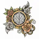 Philippians 4:6 7 verse tattoo design idea