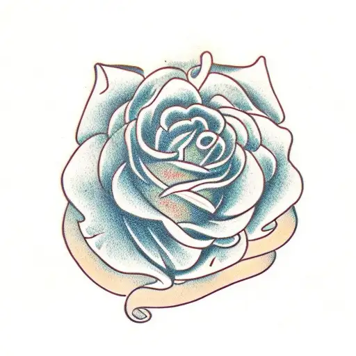 England Rose Tattoo