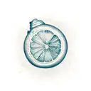lemon tattoo design idea