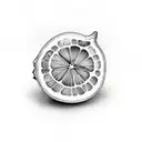 lemon tattoo design idea