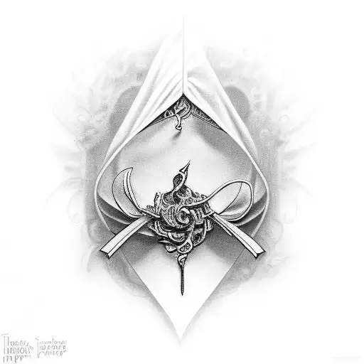 the word liliana with a pink ribbon wrapped around tattoo design idea