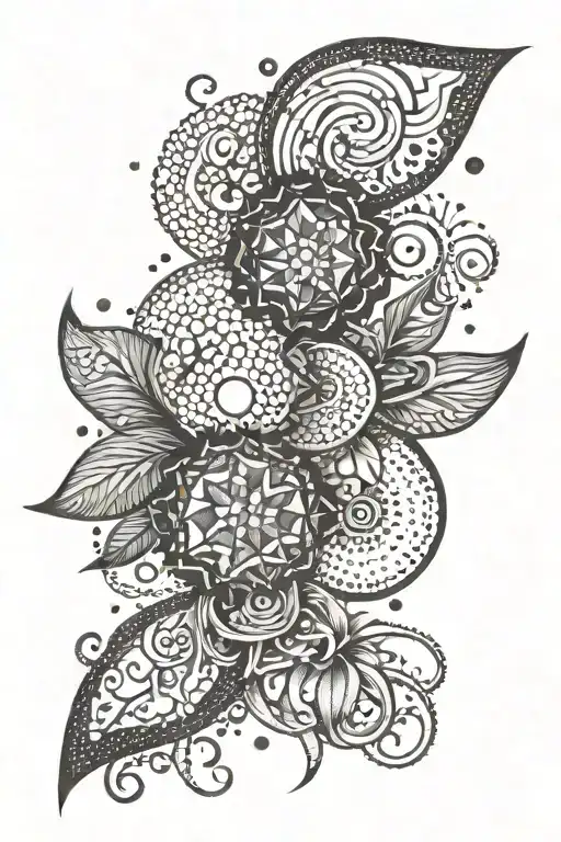 Adhd symbolistic tattoo tattoo design idea