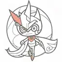 Hazbin Hotel Key tattoo design idea