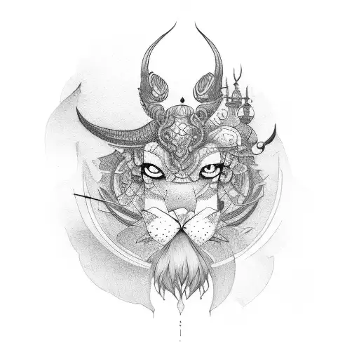 fan tattoo design idea