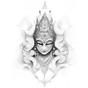 MURUGAN tattoo design idea