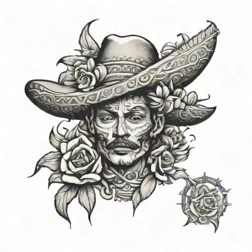 mexican heritage  tattoo design idea