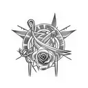 Barbed Wire, farm tattoo design idea