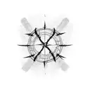 Barbed Wire, farm tattoo design idea