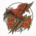 winter solstice tattoo design idea