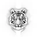 tiger eye  tattoo design idea