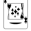 baraja de 5 cartas de poker en la que se vea la primera entera y las demás solo las esquinas  tattoo design idea