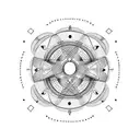 lines and dots tattoo with 5 dots representing 5 family members and lines representing life tattoo design idea