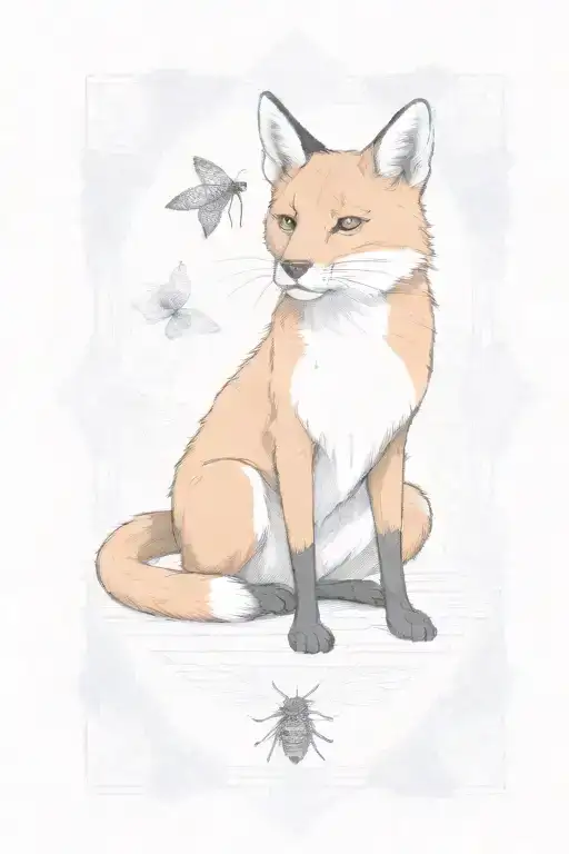 marigold boarder tattoo design idea