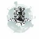Fallout Power armor tattoo design idea