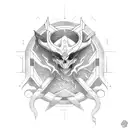 Combine elements from Elden Ring with gaming symbols tattoo design idea