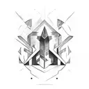 Combine elements from Elden Ring with gaming symbols tattoo design idea