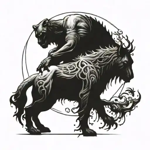 There is no evil that lasts 100 years nor a body that can withstand it. tattoo design idea