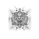 kaizen japanese font tattoo design idea