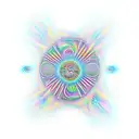 4th dimension and afterlife / energy / vibes / frequencies / vibrations / consciousness / perception tattoo design idea