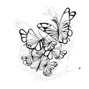 3 Butterfly tattoo design idea