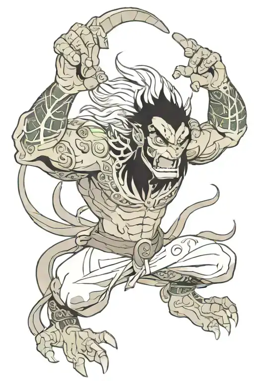 rana samuray tattoo design idea