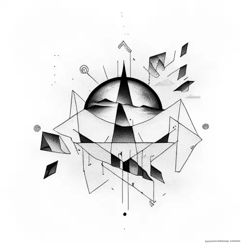 Scene inspired by One More Light from Linkin Park tattoo design idea