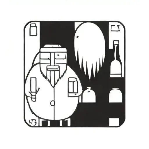 beer whiskey pc gamer rich tattoo design idea