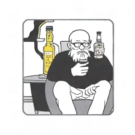 whiskey pc gamer rich tattoo design idea